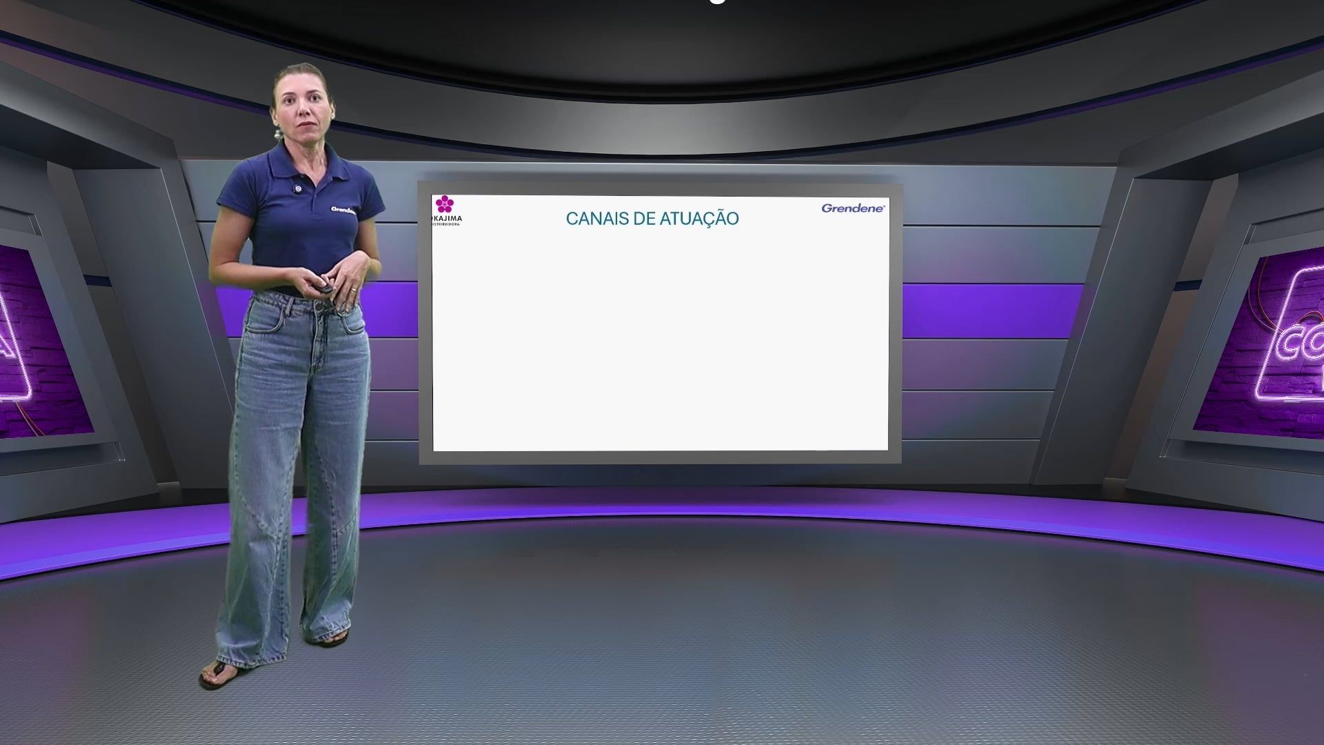 Grendene canais de atuação - 2